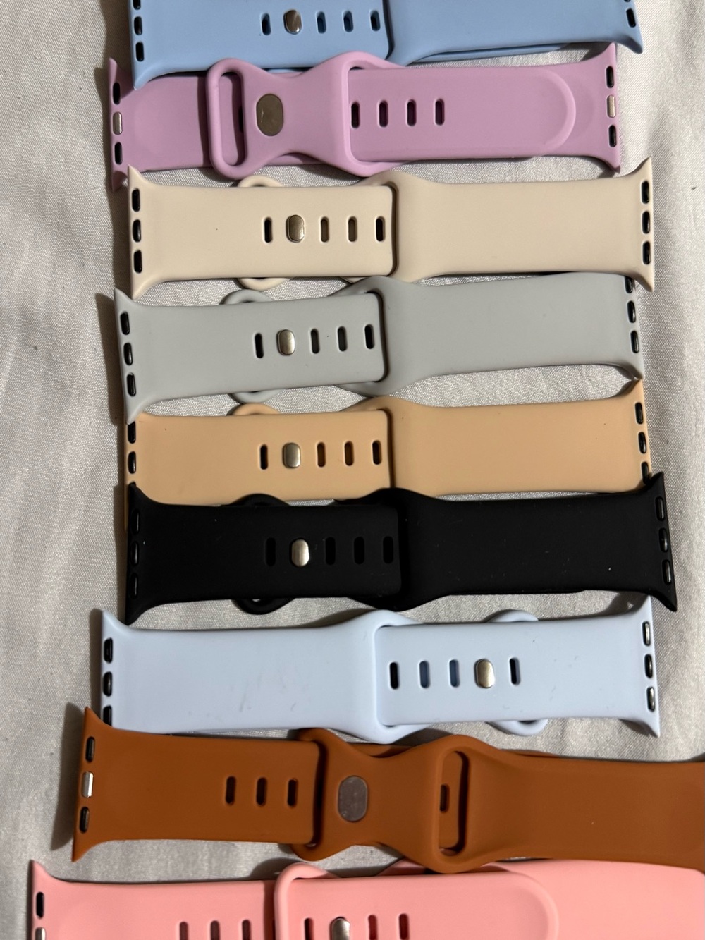 Silicone Replacement Watch Band - Multiple Colors good for Apple watches!